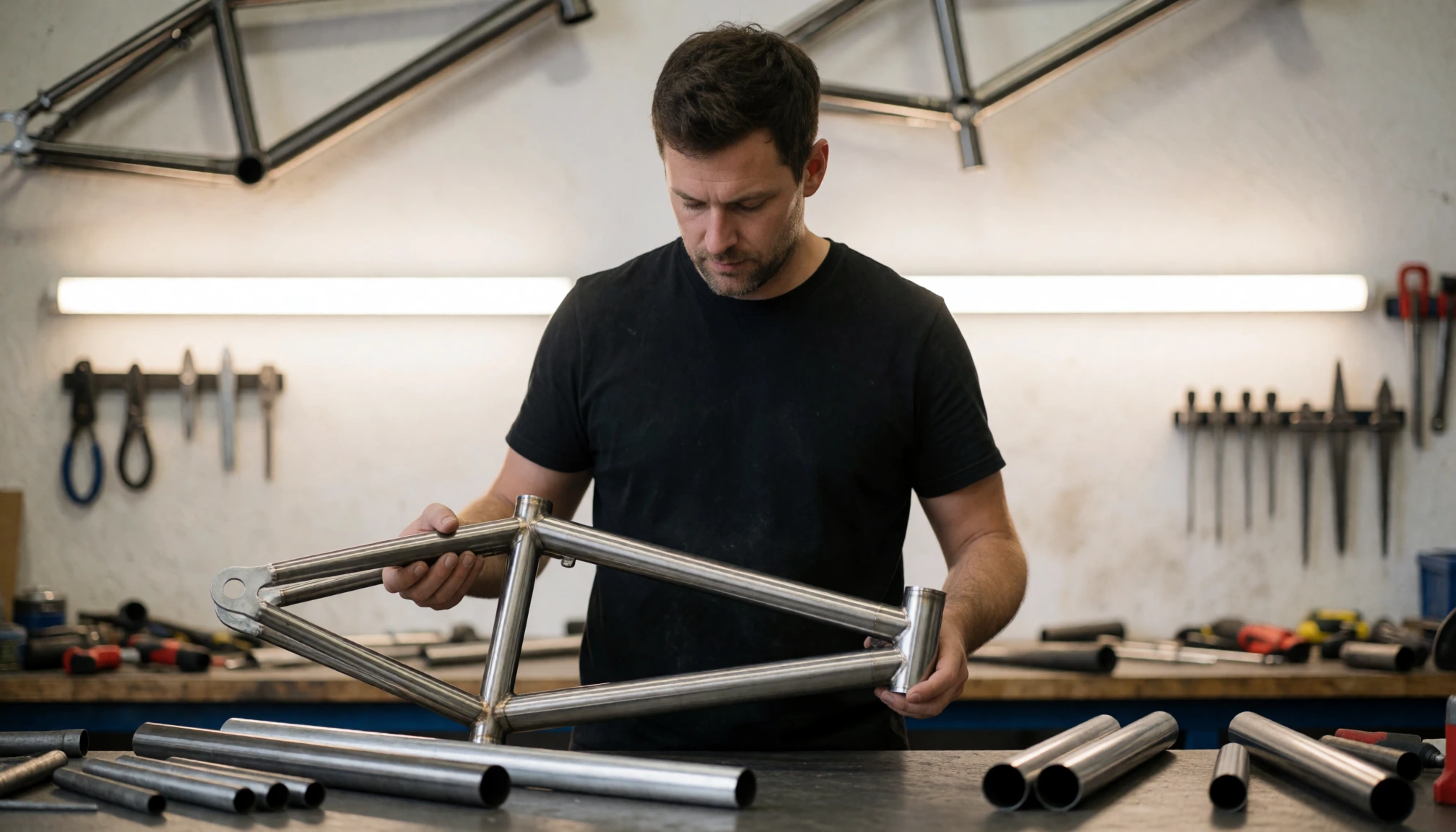 Illustration contextuelle de Comprendre les différents matériaux utilisés pour la fabrication des cadres de BMX et leur impact sur la pratique