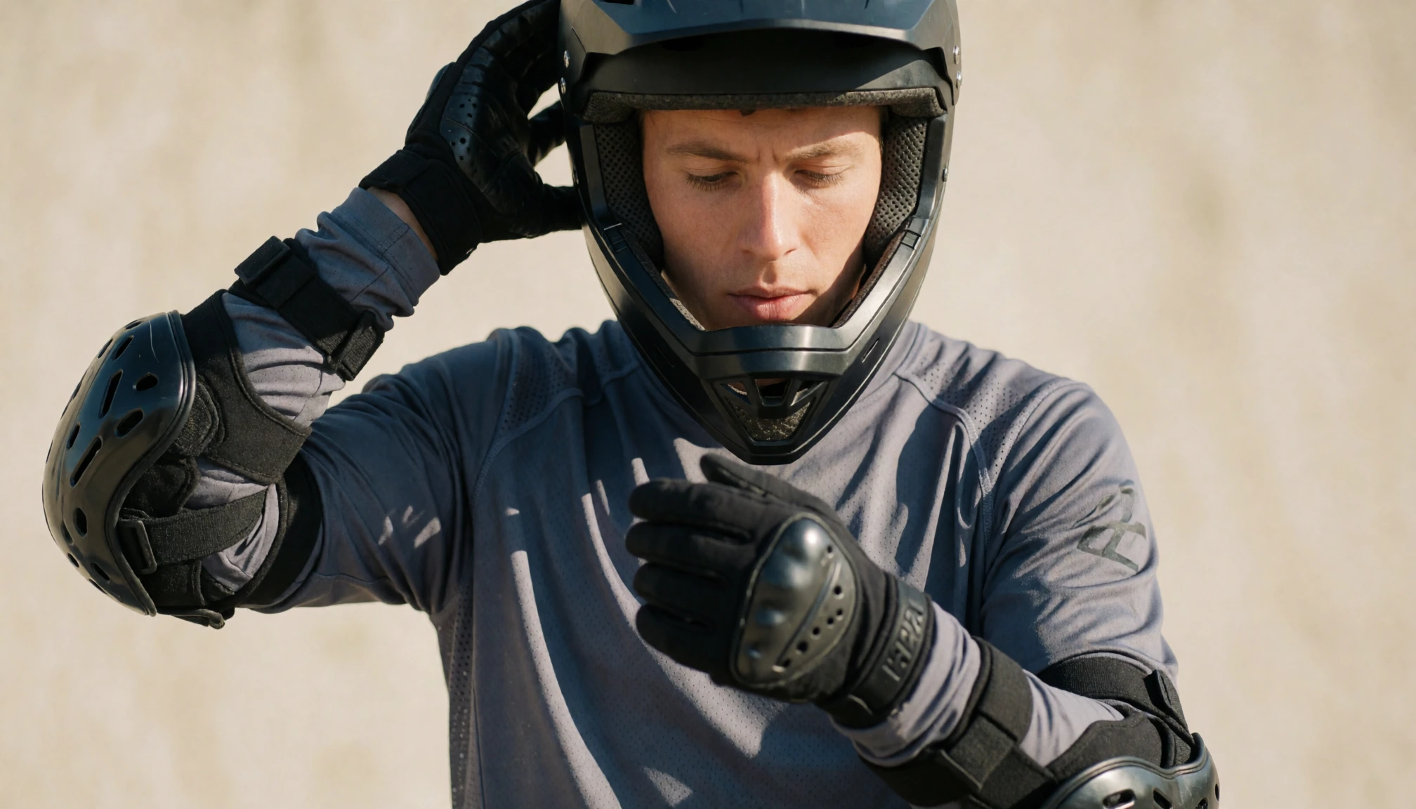 Illustration contextuelle de Décrire les techniques de sélection et d’entretien des tenues spécifiques BMX pour optimiser la liberté de mouvement et la protection