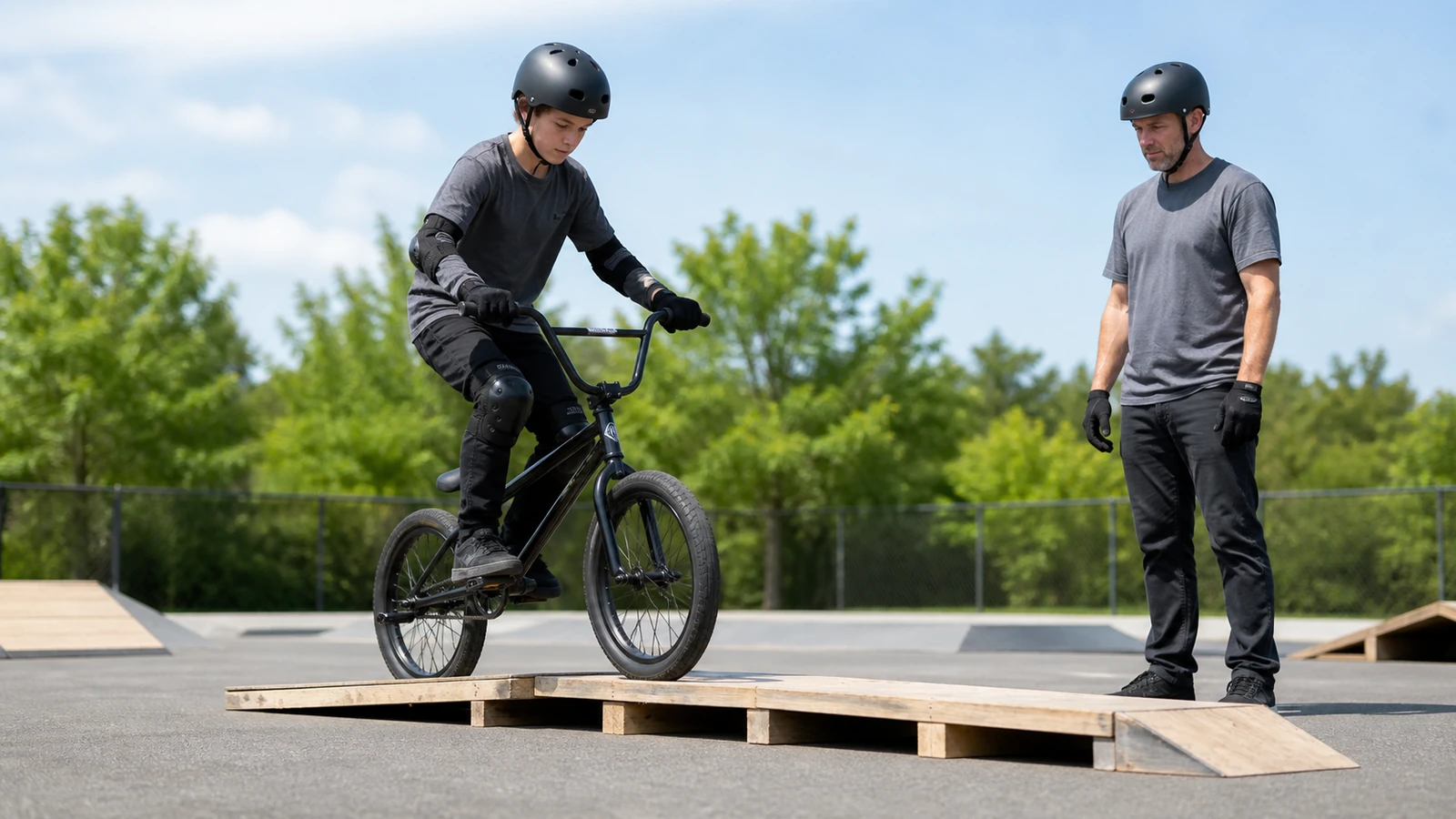 Détail pratique lié à Progresser en BMX sans brûler les étapes